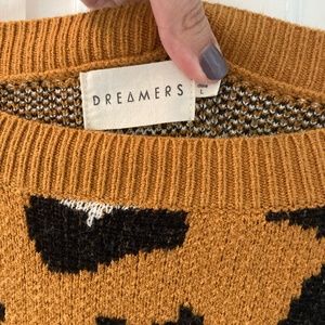 Animal print sweater